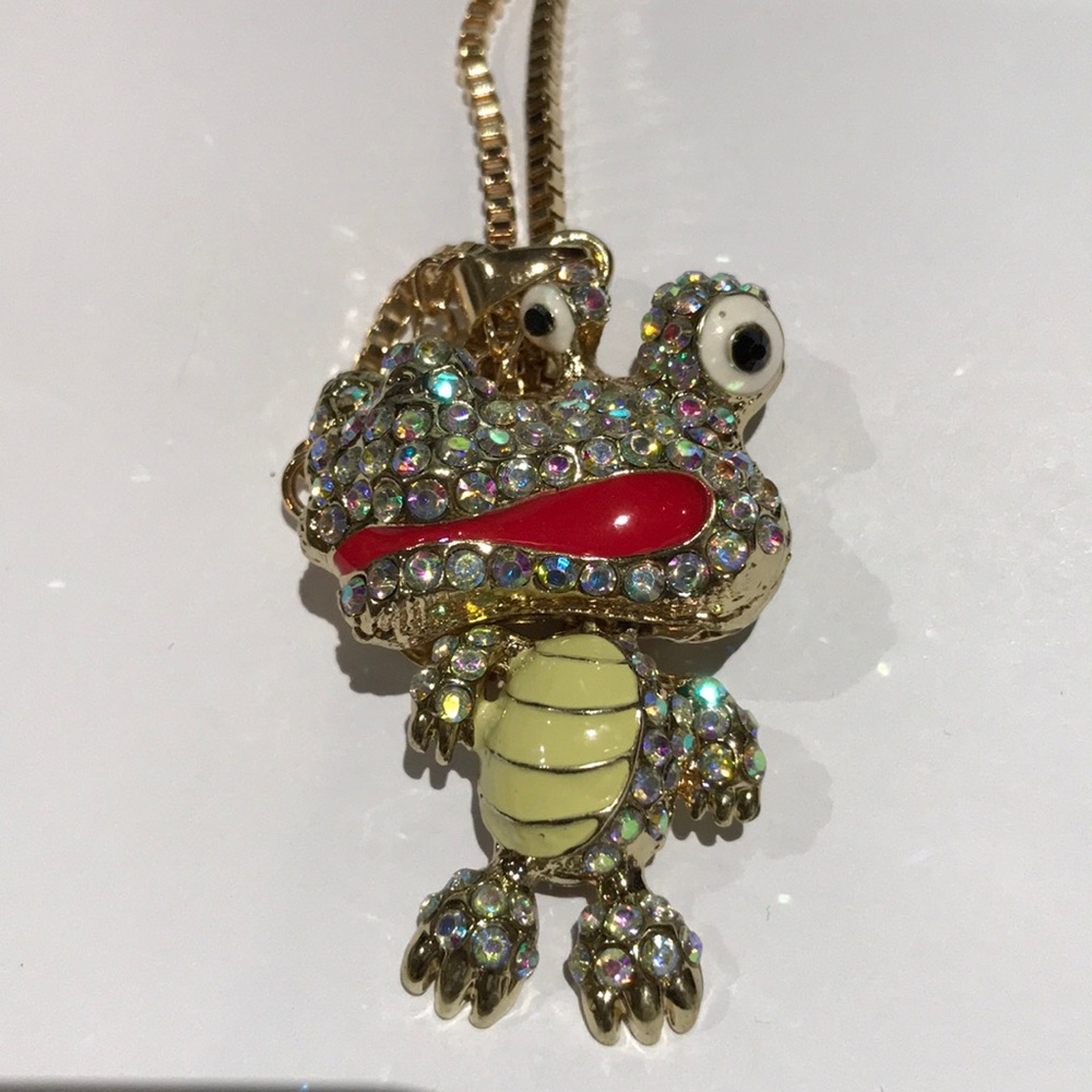 3/$66 Florida Gator rhinestone necklace